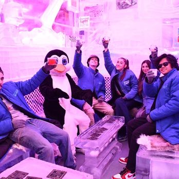 minus5 ICEBAR - Picture with penguin mascot inside - Cocktail Bars Near Me - Las Vegas, Nevada minus5 ICEBAR - Picture with penguin mascot inside - Cocktail Bars Near Me - Las Vegas, Nevada