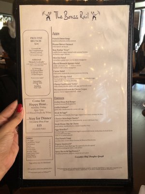 Menu photo 4 The Brass Rail Hoboken Hoboken, NJ Menu photo 4 The Brass Rail Hoboken Hoboken, NJ