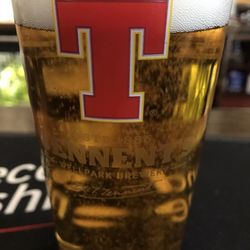 Hootenanny - Local Tennents. Cold and refreshing.