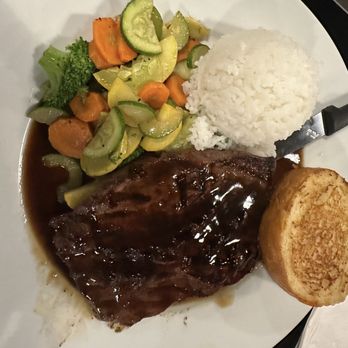Cool Cat Cafe - Teriyaki steak with rice - Burgers Near Me - Kihei, Hawaii Cool Cat Cafe - Teriyaki steak with rice - Burgers Near Me - Kihei, Hawaii