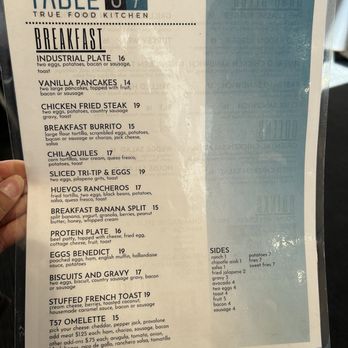 Table 57 - Menu - Breakfast & Brunch Near Me - Visalia, California