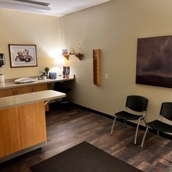Life Care Animal Hospital - A unique euthanasia suite to spend the last moments with your pet. It has soft lighting, jazz music, and chocolate kisses :)