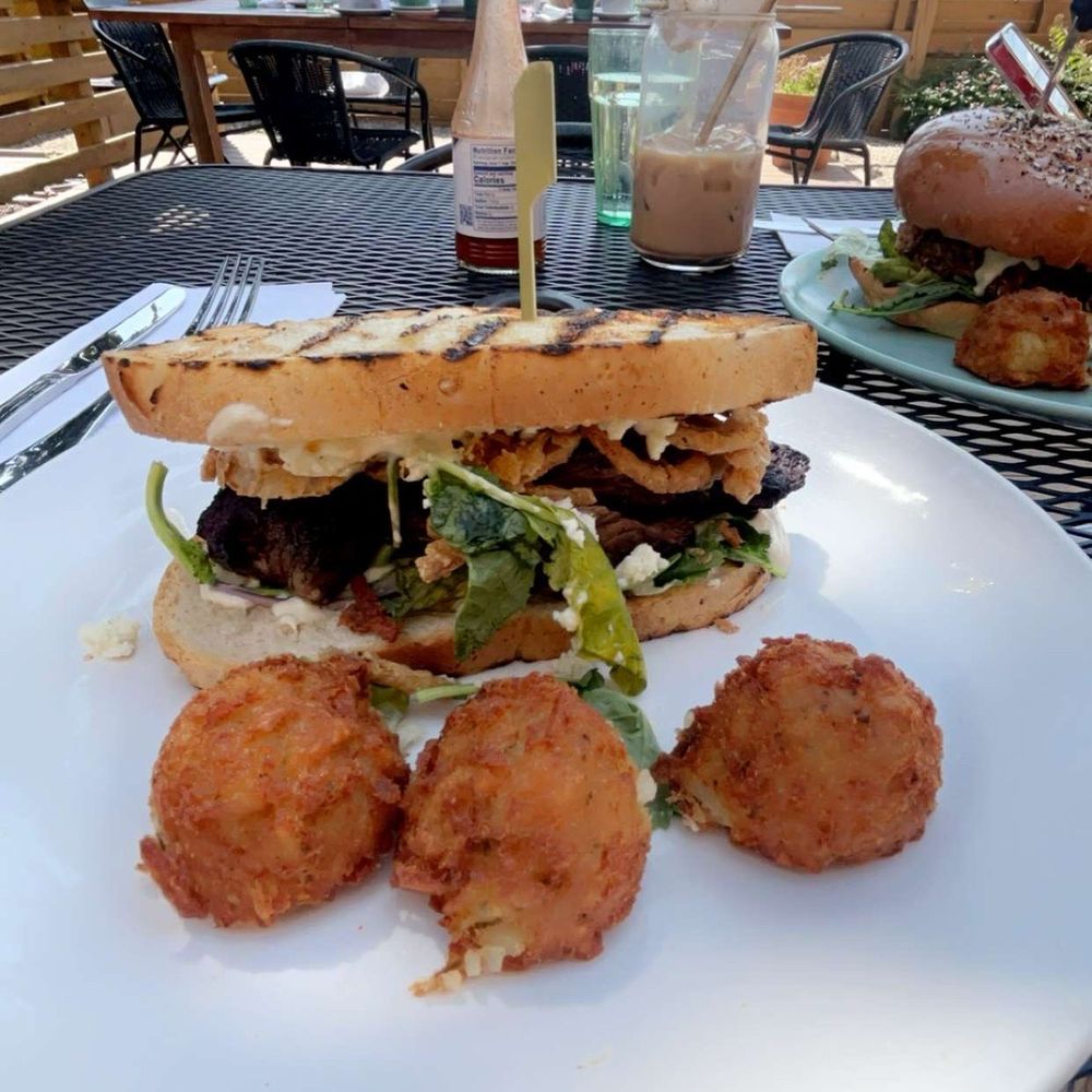 Ophelia’s - Steak Sandwich and tots and 5th and wells chicken sandwich in back - Cafes Near Me - Fort Wayne, Indiana Ophelia’s - Steak Sandwich and tots and 5th and wells chicken sandwich in back - Cafes Near Me - Fort Wayne, Indiana