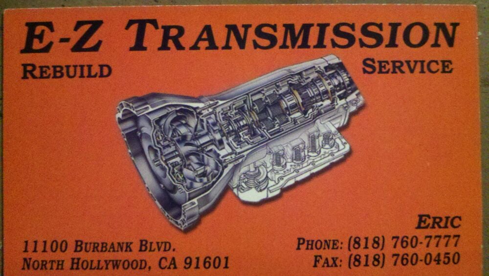 EZ TRANSMISSION Updated September 2024 13 Reviews 11100 Burbank
