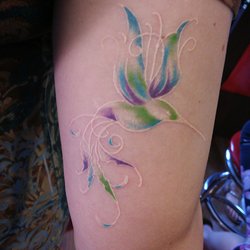 Blue Ribbon Tattoo