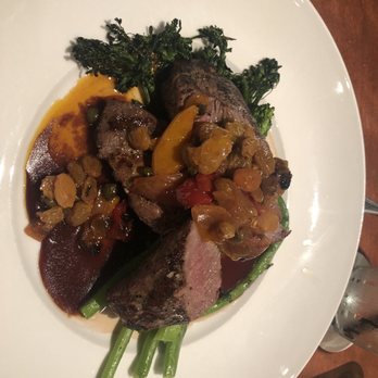 Seasons 52 - Kona-Crusted Lamb Loin* - New American Near Me - Indianapolis, Indiana Seasons 52 - Kona-Crusted Lamb Loin* - New American Near Me - Indianapolis, Indiana