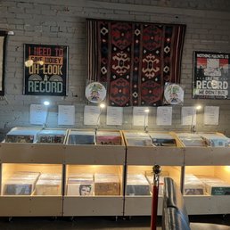 a display of records a display of records