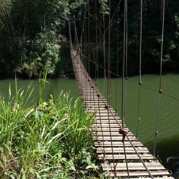Puente La Hamaca - Lakes Near Me - Lago Garzas, Puerto Rico