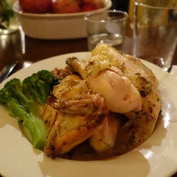 Cachagua General Store - December 2015 - Rosemary/Garlic Roasted Mary's Organic Chicken with Mushroom Gravy. - New American Near Me - Carmel Valley, California Cachagua General Store - December 2015 - Rosemary/Garlic Roasted Mary's Organic Chicken with Mushroom Gravy. - New American Near Me - Carmel Valley, California