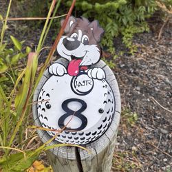 Wicky Ralph’s Ice Cream and Mini Golf - Cute hole numbers