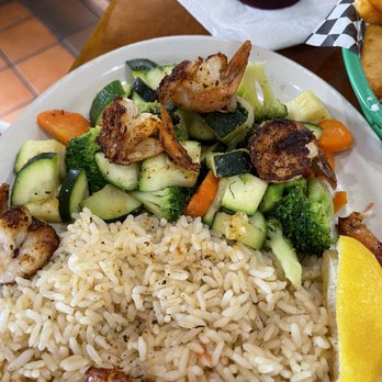 Fish N Tails Oyster Bar - Grilled Shrimp Plate - Seafood Near Me - Plano, Texas