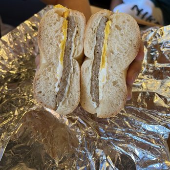 Moore Bagels - Sausage egg and cheese - Bagels Near Me - Marlton, New Jersey Moore Bagels - Sausage egg and cheese - Bagels Near Me - Marlton, New Jersey