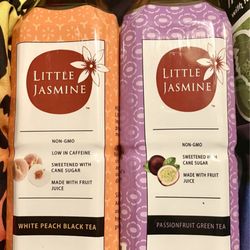Kroger Food Store - Little Jasmine white peach black tea and passionfruit green tea.
