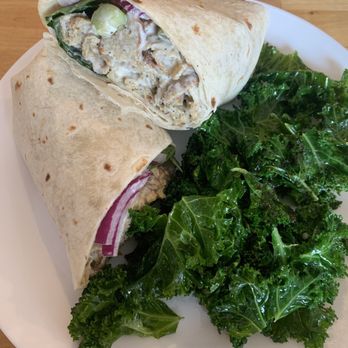 Spacecat V-stro - Brown bag with garlicy kale! - Comfort Food Near Me - Ferndale, Michigan