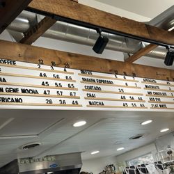 The Yellow Mug - Very reasonable prices and wide selection. Free refills- keep them alive! Also like that they have paper loyalty card not phone based.