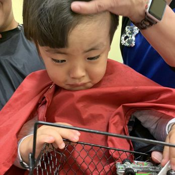 Little Kuts - Some initial tears - Kids Hair Salons Near Me - Pasadena, California