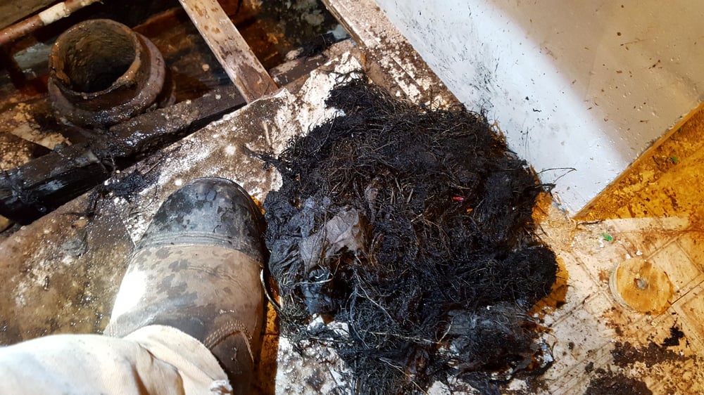 Slide of Hill Side Sewer & Drain