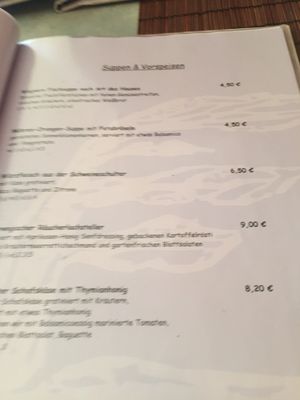 Menu photo 4 Restaurant Windland Breege, MV
