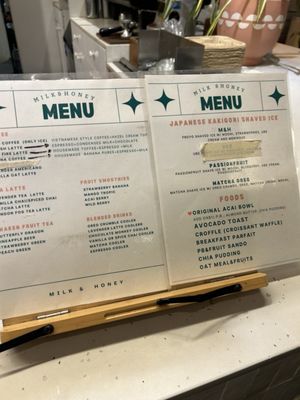 Menu photo 4 Milk & Honey Costa Mesa, CA