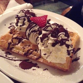 Nero Waffles - dame blanche - Desserts Near Me - Vancouver, British Columbia