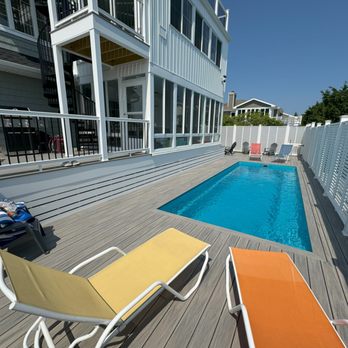 Beach Home Solutions - Dewey beach home remodel. new deck, pool, siding roofing and new media room. - General Contractors Near Me Beach Home Solutions - Dewey beach home remodel. new deck, pool, siding roofing and new media room. - General Contractors Near Me