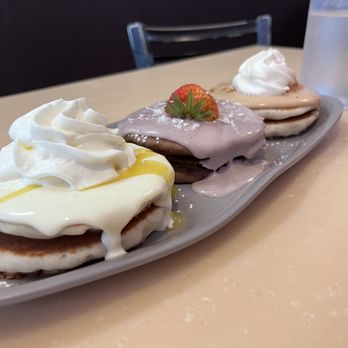 My Cafe - Pancake flight! - Breakfast & Brunch Near Me - Kapolei, Hawaii My Cafe - Pancake flight! - Breakfast & Brunch Near Me - Kapolei, Hawaii