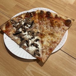 Pizza slices Pizza slices