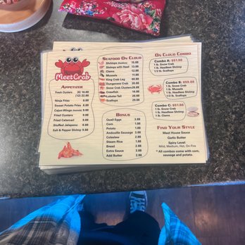 Meet Crab - Menu - Seafood Near Me - Albuquerque, New Mexico