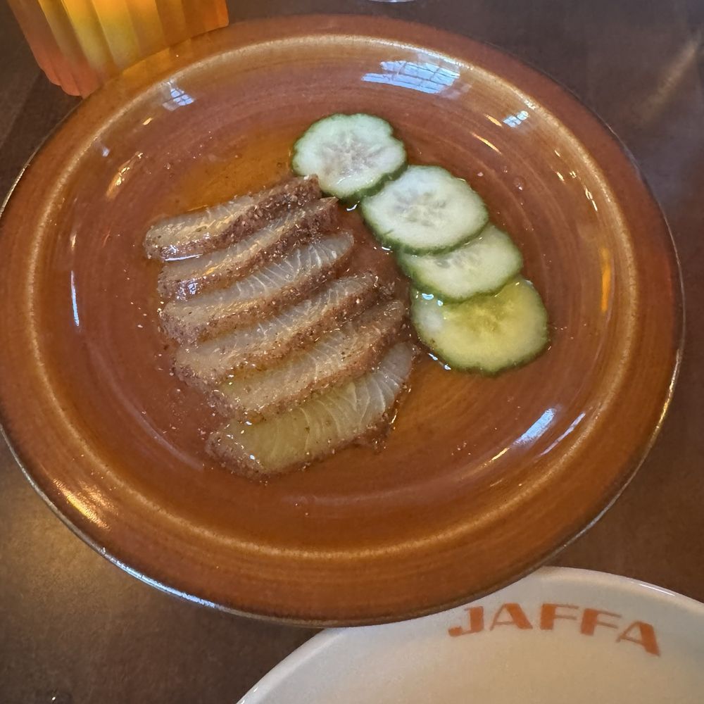 Jaffa Bar - Yellowtail pastrami. - Cocktail Bars Near Me - Philadelphia, Pennsylvania Jaffa Bar - Yellowtail pastrami. - Cocktail Bars Near Me - Philadelphia, Pennsylvania