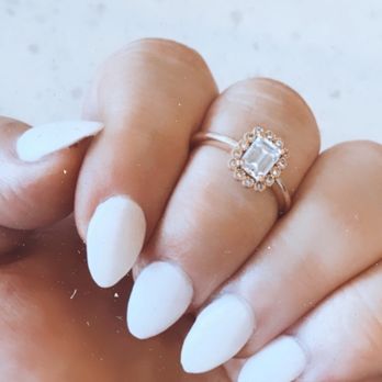 Silver Nails & Lash - Matte white dip nails almond shape - Nail Salons Near Me - Pleasant Grove, Utah Silver Nails & Lash - Matte white dip nails almond shape - Nail Salons Near Me - Pleasant Grove, Utah