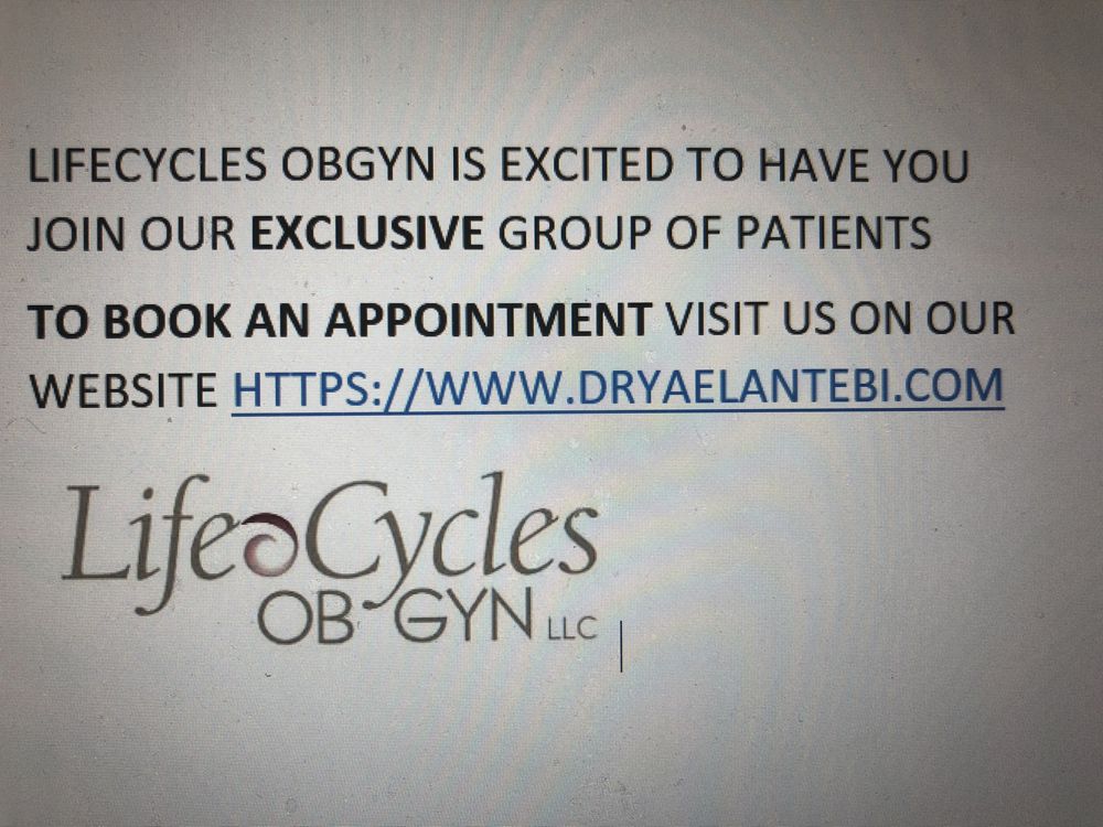 LIFECYCLES OBGYN 81 Northfield Ave, West Orange, New Jersey