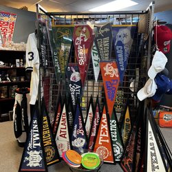Grapevine Antique Market - Need a pennant or sports related items?