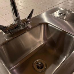 my sink is sparkling!"