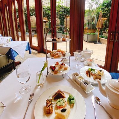 Mary Cassatt Tea Room & Garden by null