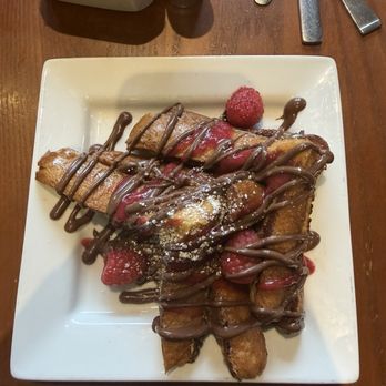 Stax Cafe - Nutella/ raspberry French toast! Divine! - Breakfast & Brunch Near Me - Chicago, Illinois Stax Cafe - Nutella/ raspberry French toast! Divine! - Breakfast & Brunch Near Me - Chicago, Illinois