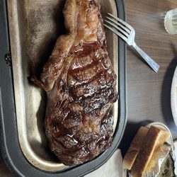Hilltop Steakhouse - Ribeye steak
