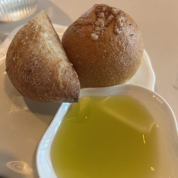 Le Jardinier - Bread. The one on the right has cheese and is fluffy. - French Near Me - Miami, Florida