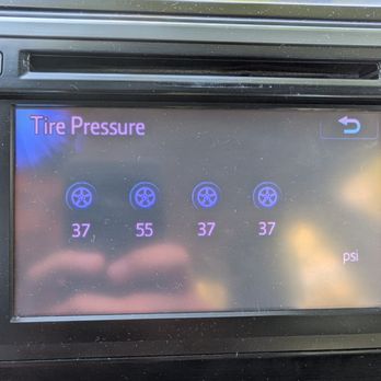 Discount Tire - Dangerously overinflated new tire - Tires Near Me - Dearborn, Michigan