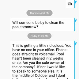 For reference to my review about this company. This was just my latest and last attempt to get in contact with him.