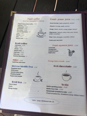 Menu photo 7 Blue Cafe Basking Ridge, NJ