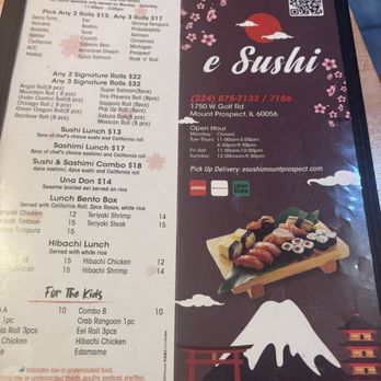 eSushi - Japanese Near Me - Mt Prospect, Illinois eSushi - Japanese Near Me - Mt Prospect, Illinois