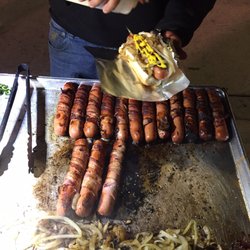 Bacon-Wrapped Hot Dog Carts