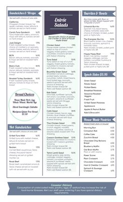 Menu photo 1 Sunrise Bistro Walnut Creek, CA Menu photo 1 Sunrise Bistro Walnut Creek, CA