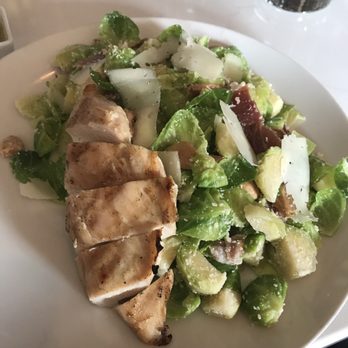Table 128 - Brussels salad with chicken - New American Near Me - Des Moines, Iowa
