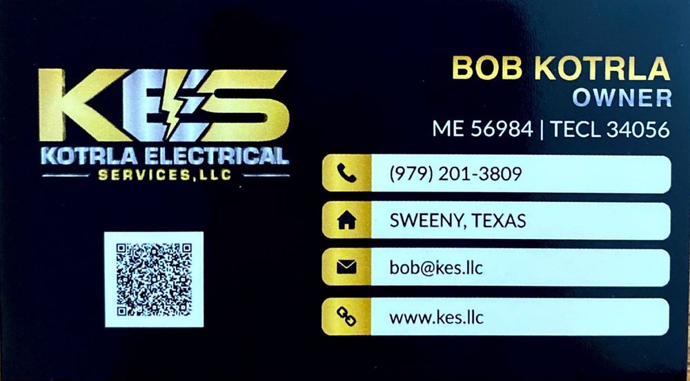 Slide of Kotrla Electrical Services