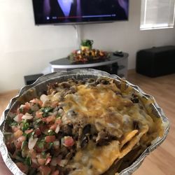 The Nacho Dispensary - Carne asada nachos
