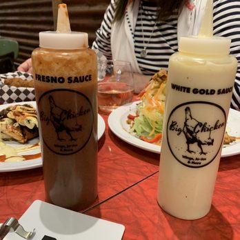 Big's Chicken - Fresno sauce and White Gold sauce - Chicken Wings Near Me - Portland, Oregon Big's Chicken - Fresno sauce and White Gold sauce - Chicken Wings Near Me - Portland, Oregon