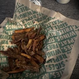 Pieces of fries Pieces of fries