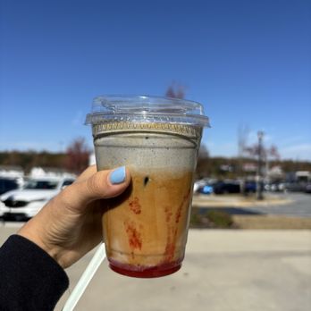 Postern Coffee - Sesame foam latte - Coffee & Tea Near Me - Doraville, Georgia
