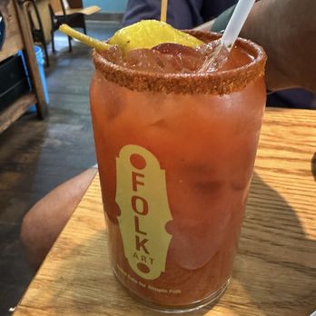 Folk Art - Folk Art Bloody Mary - American Near Me - Atlanta, Georgia Folk Art - Folk Art Bloody Mary - American Near Me - Atlanta, Georgia